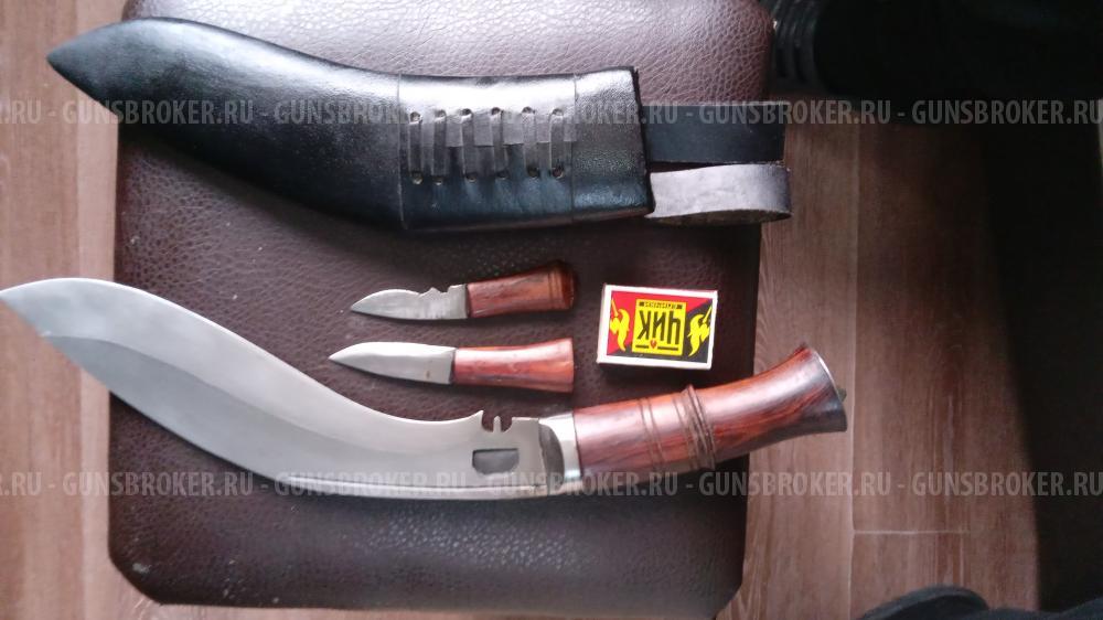 Нож Кукри изготовления в Непале.
