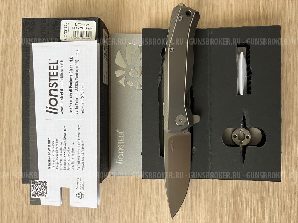 Нож LionSteel Myto Titanium Италия