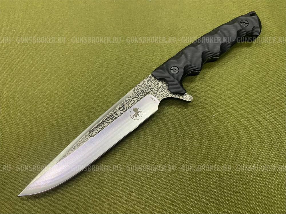 Нож M390 с узором