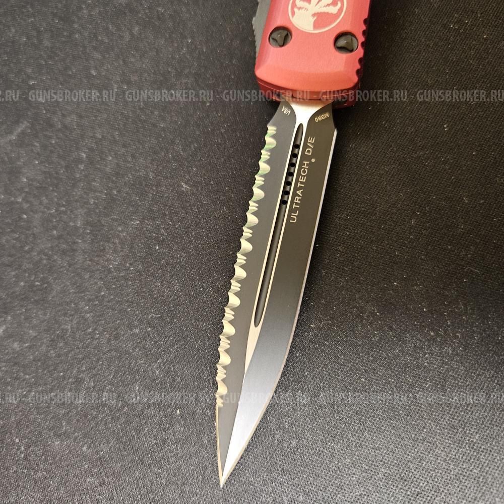 Нож Microtech Ultratech D/E Red 122-3 RD  оригинал новый