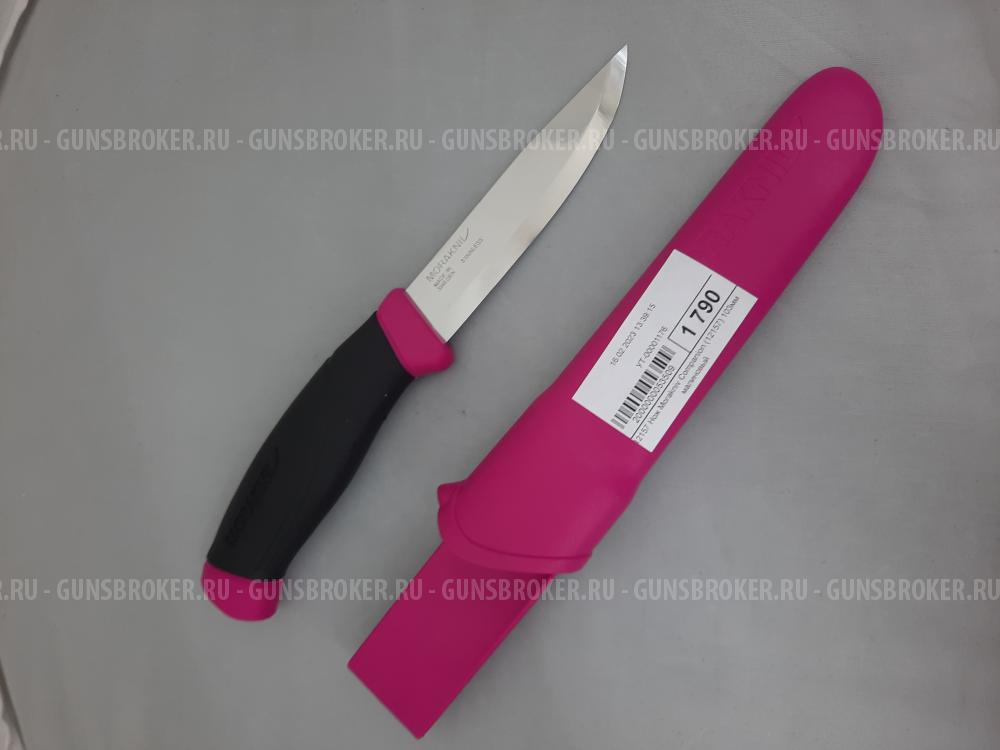 Нож Morakniv Companion (12157) 103мм малиновый