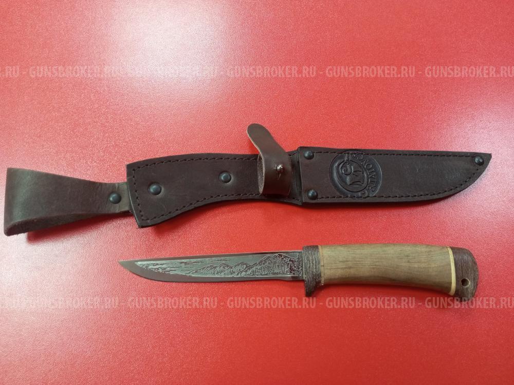 Нож охотничий 40Х10С2М №177 (НОВЫЙ)