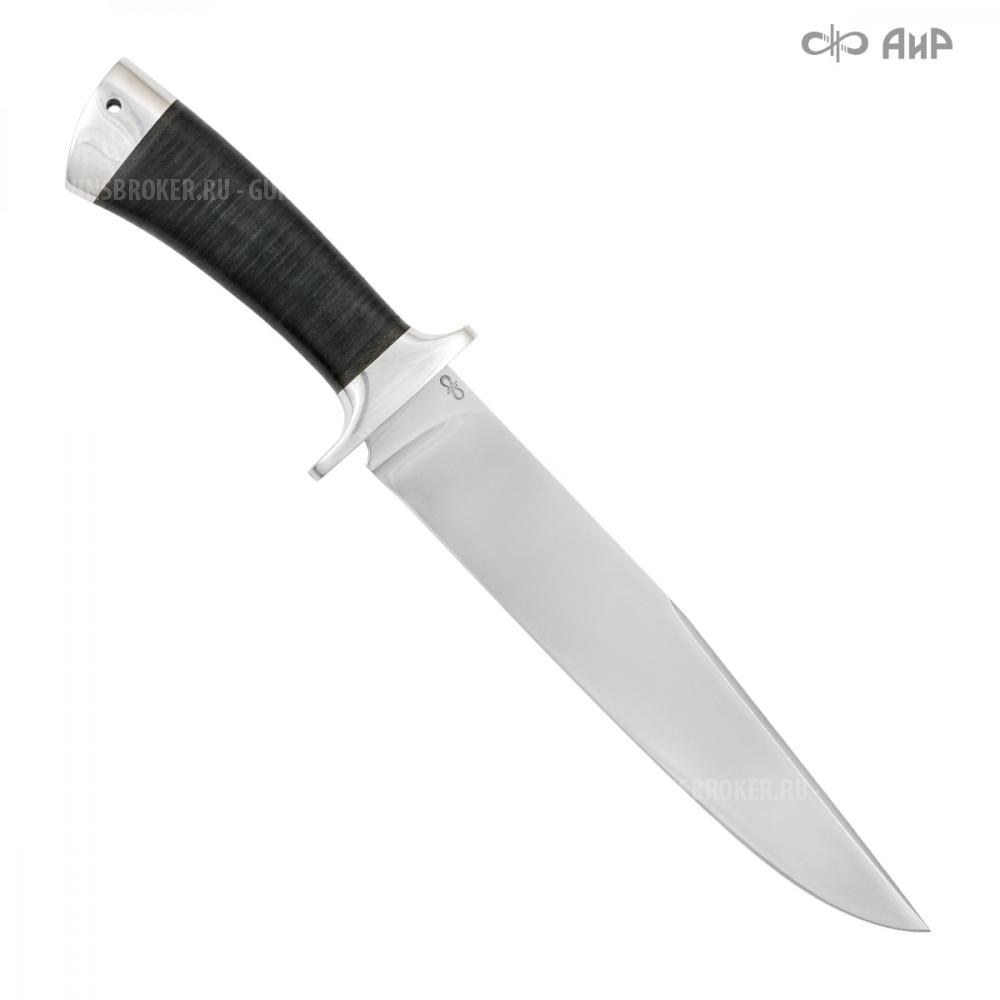 Нож охотничий "Гризли"(АИР) кожа, 95х18