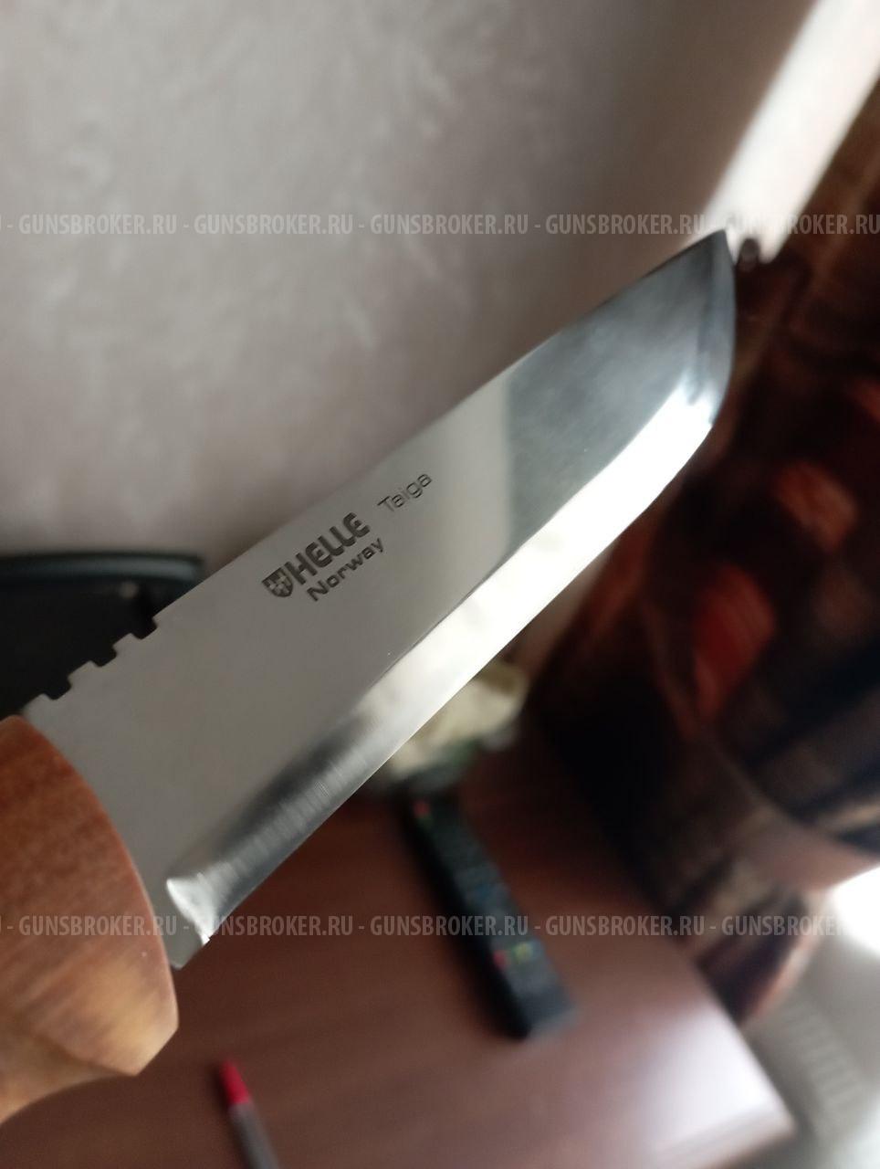 Нож охотничий Хелле (Норвегия) новый с документами в упаковке