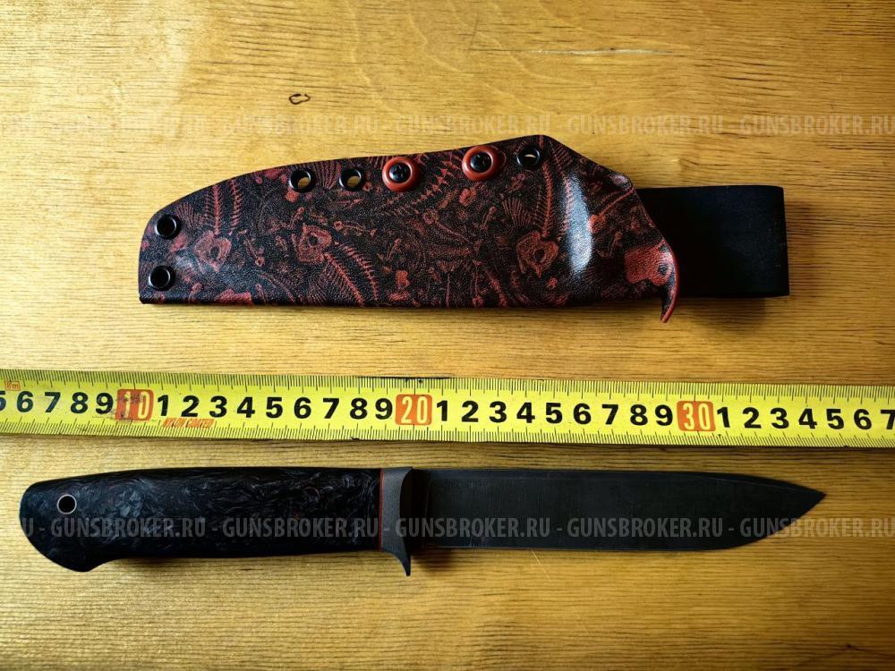 Уникальный нож. Порошковая суперсталь CPM S125V, крио закалка.