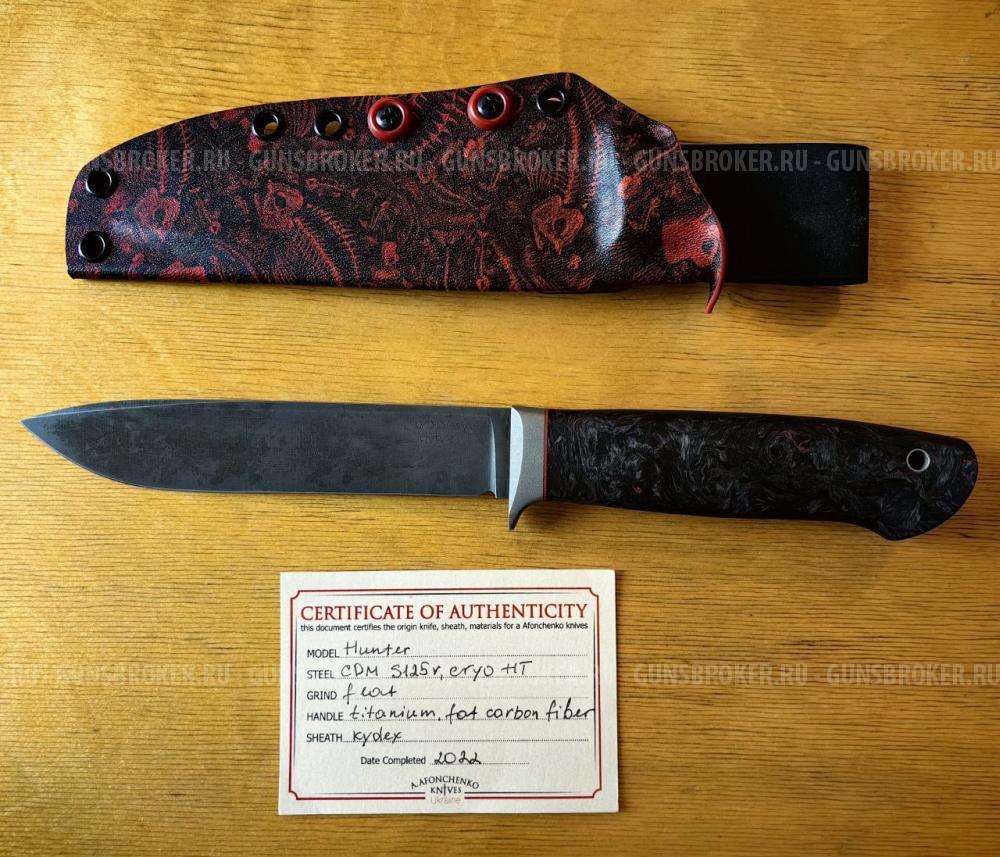Уникальный нож. Порошковая суперсталь CPM S125V, крио закалка.