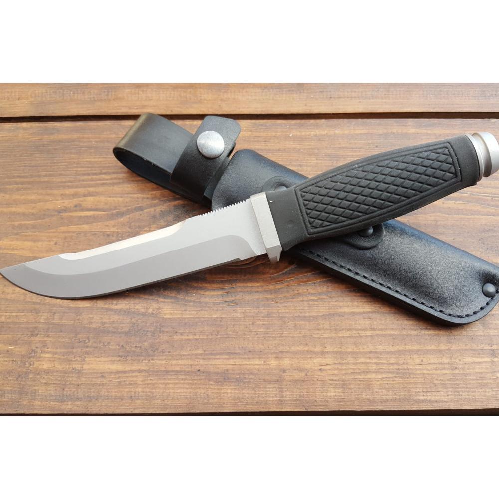 Нож туристический "Егерь" с резиновой ручкой (МЕЛИТА-К)