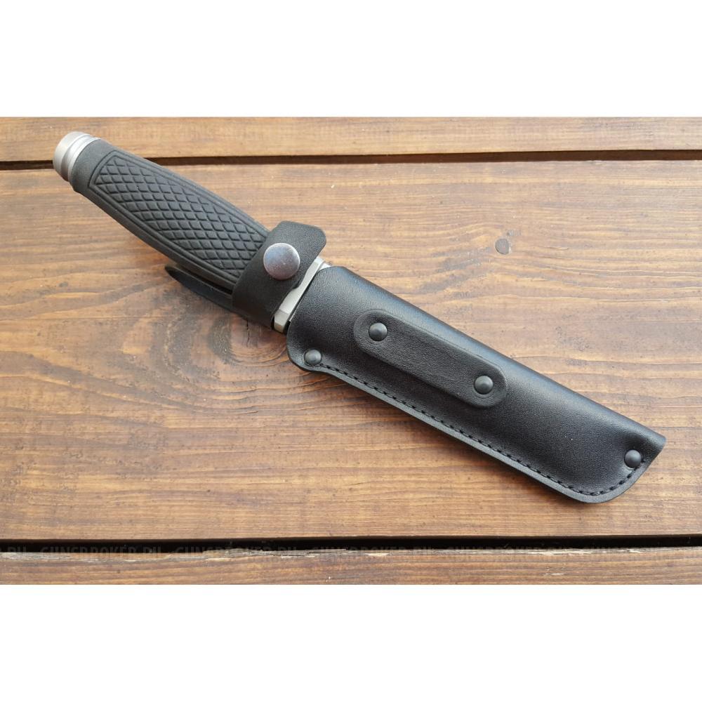 Нож туристический "Егерь" с резиновой ручкой (МЕЛИТА-К)