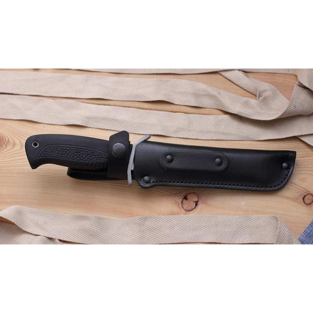 Нож охотничий "Смерш-5" (4мм) с резиновой ручкой (МЕЛИТА-К)