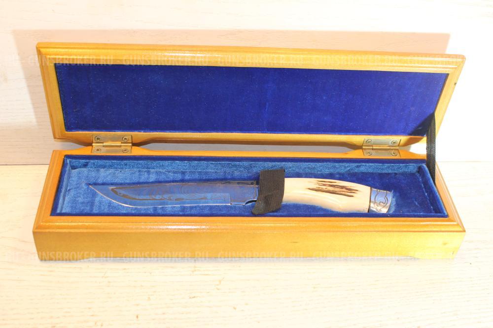 Нож охотника подарочный 