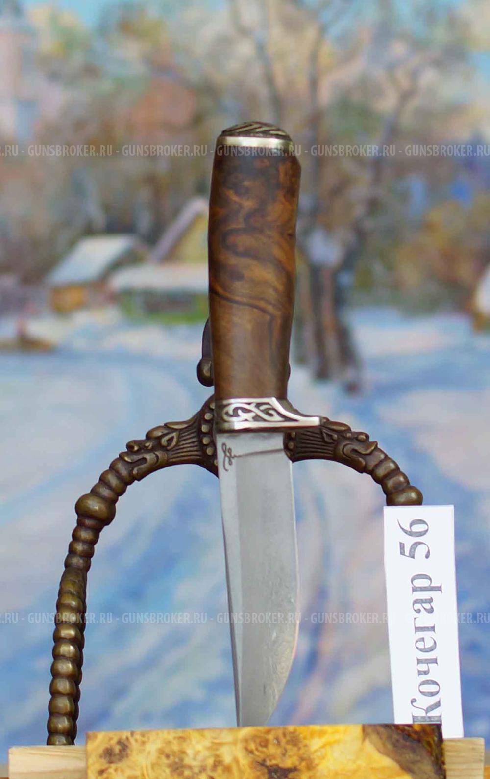 Нож Пампухи 007, углеродистый булат