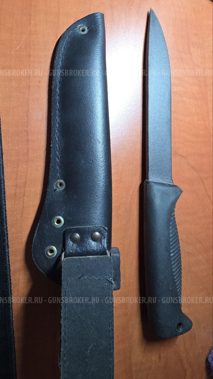 Нож Peltonen Knives Нож Ranger Puukko M95 Teflon, кожаные ножны