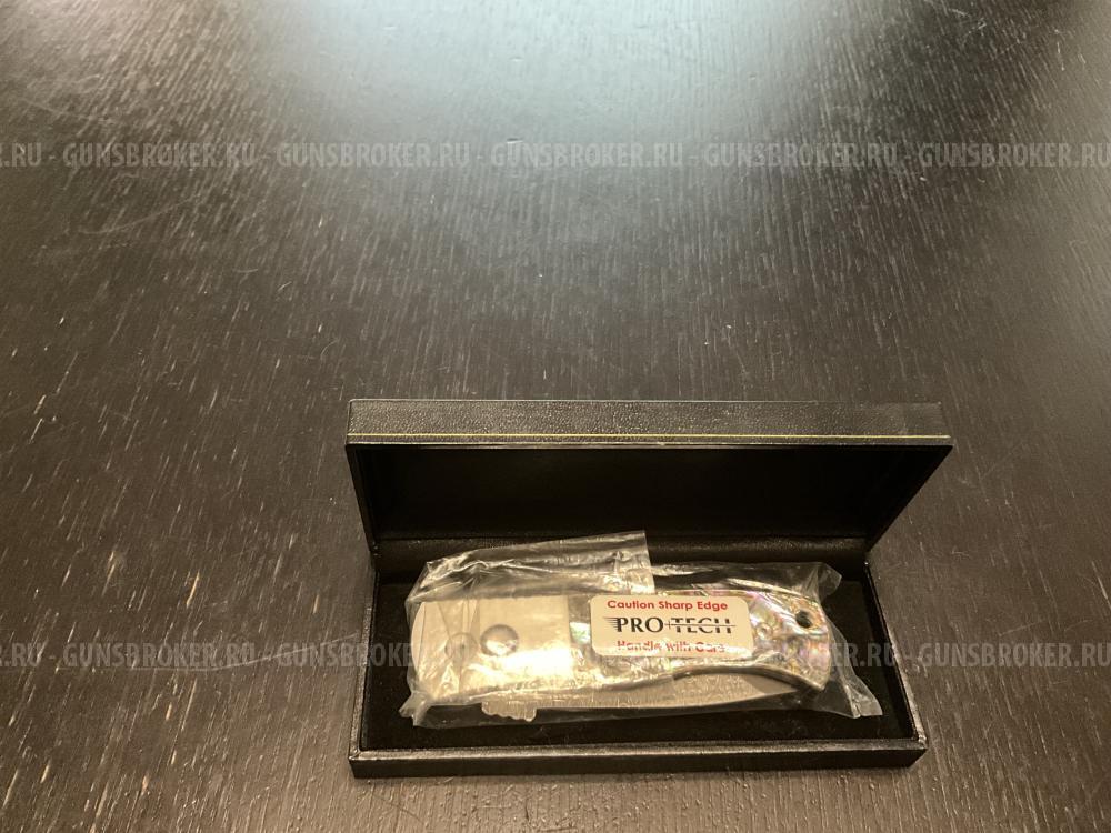 Нож Protech Emerson Custom CQC-7 Damascus Abalon