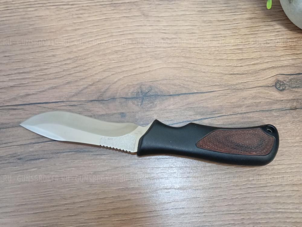 Нож разделочный 2010 Buck 498 Egro Pro Fixed Blade Knife BOS Heat Treated S30V Blade