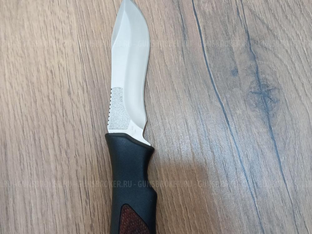 Нож разделочный 2010 Buck 498 Egro Pro Fixed Blade Knife BOS Heat Treated S30V Blade