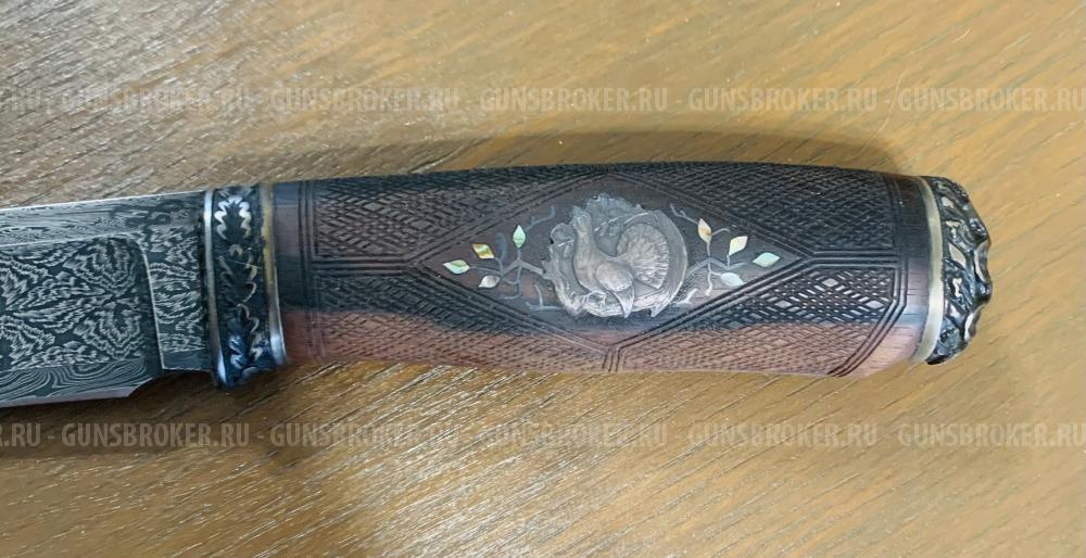 Нож ручной работы от кузнеца Пампуха И.Ю. изделие 007 