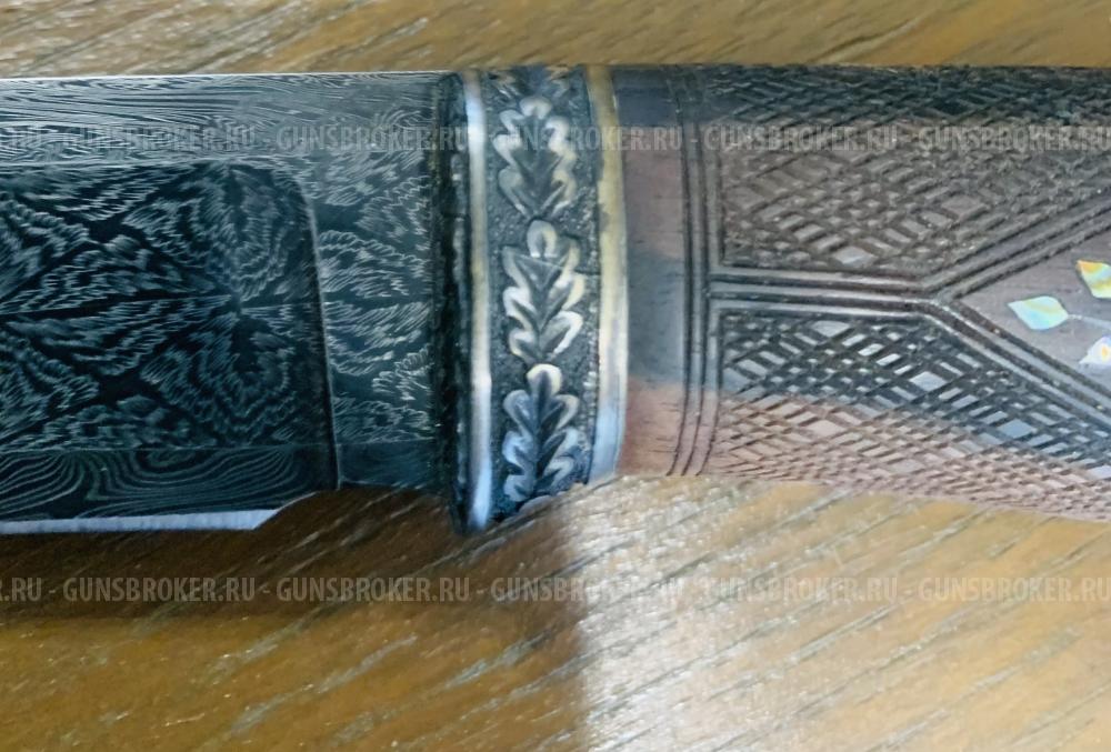 Нож ручной работы от кузнеца Пампуха И.Ю. изделие 007 