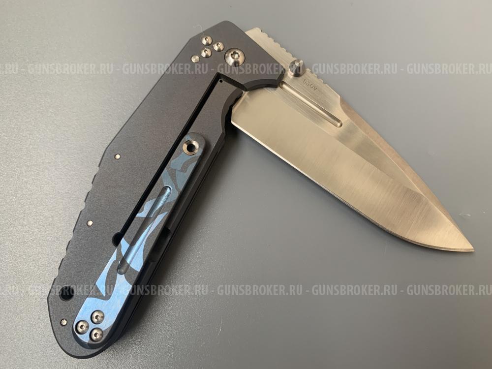 Нож Shane Sibert Custom Classic Pocket Rocket, сталь S30V