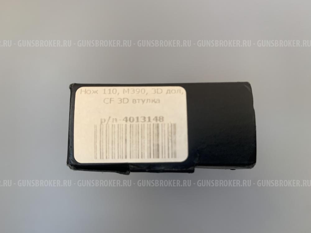 Нож Широгоров 110, Сталь М390, 3D дол, карбон