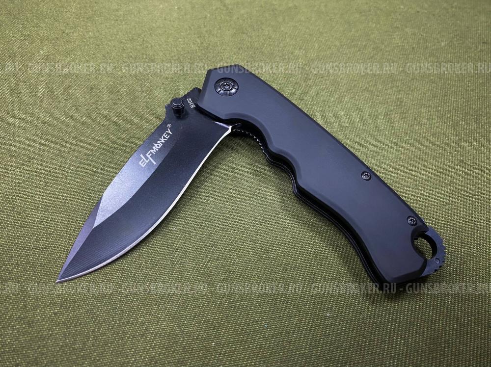 Нож складной Elfmonkey Черный