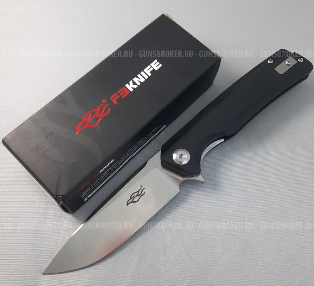 Нож складной Firebird by Ganzo с клипсой 88мм ст. D2 черн.  