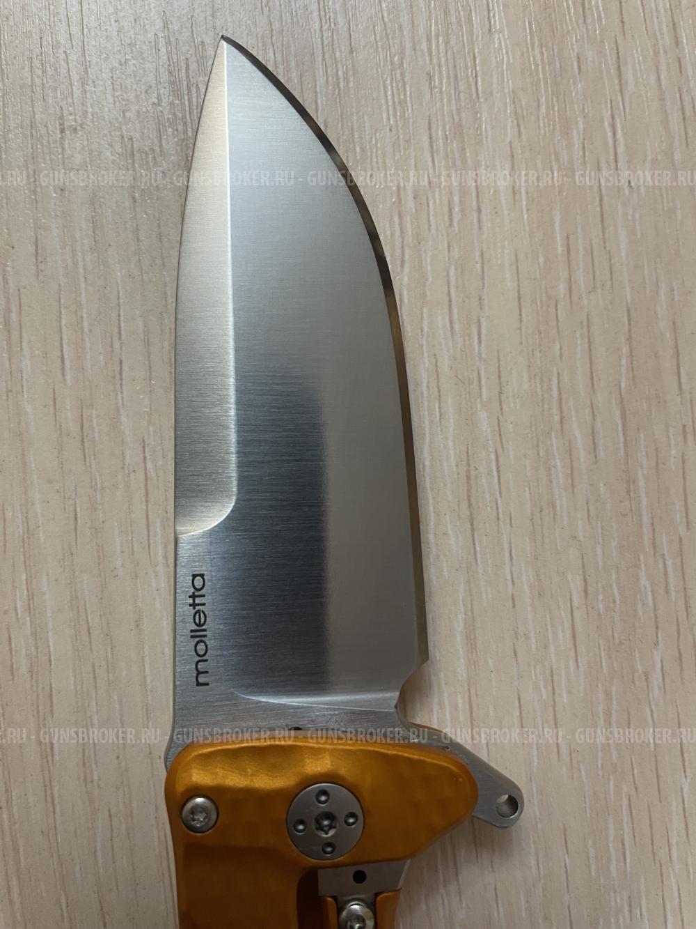 Нож складной LIONSTEELSR22, 8cm, L/SR22A OS