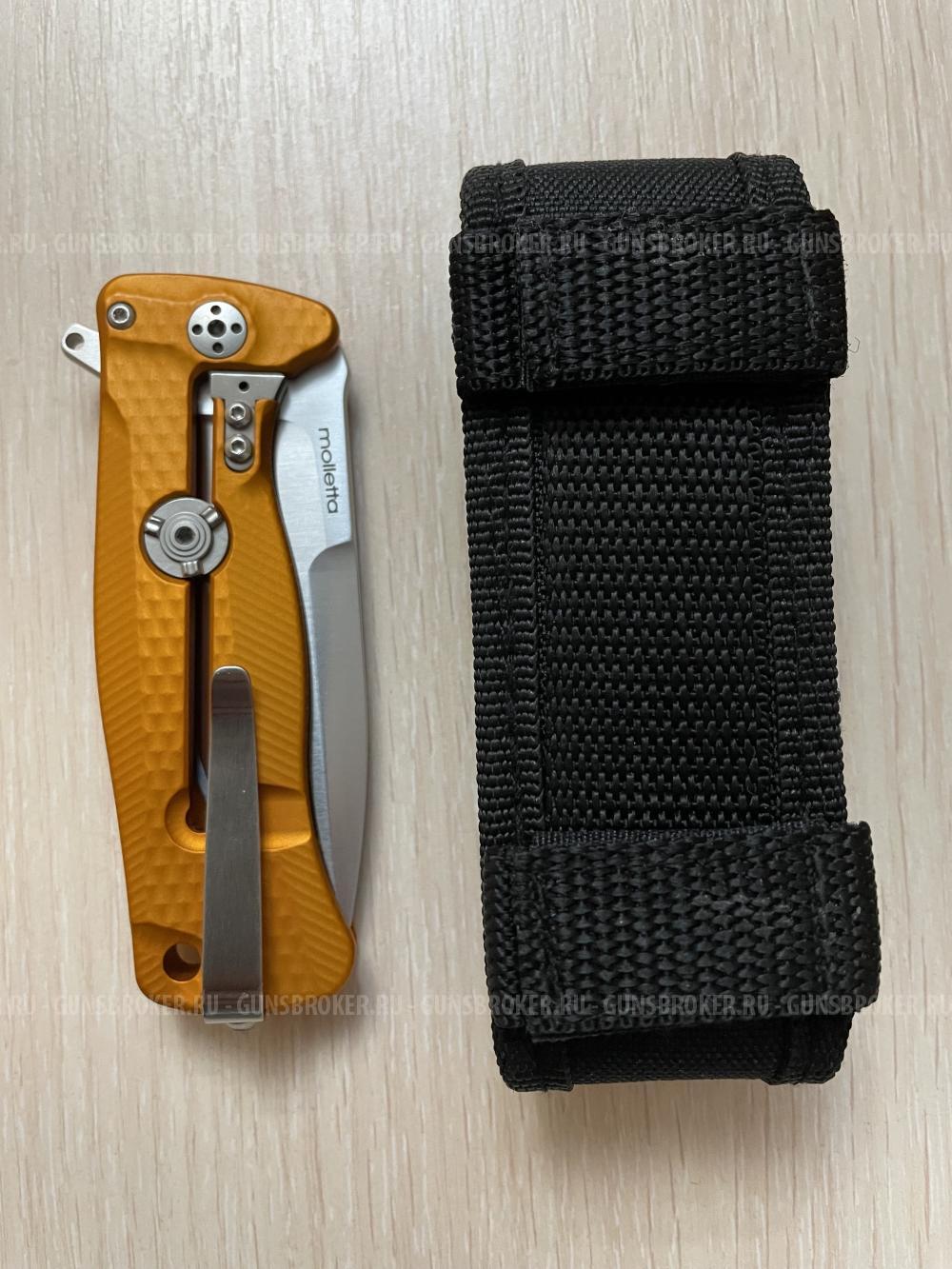 Нож складной LIONSTEELSR22, 8cm, L/SR22A OS