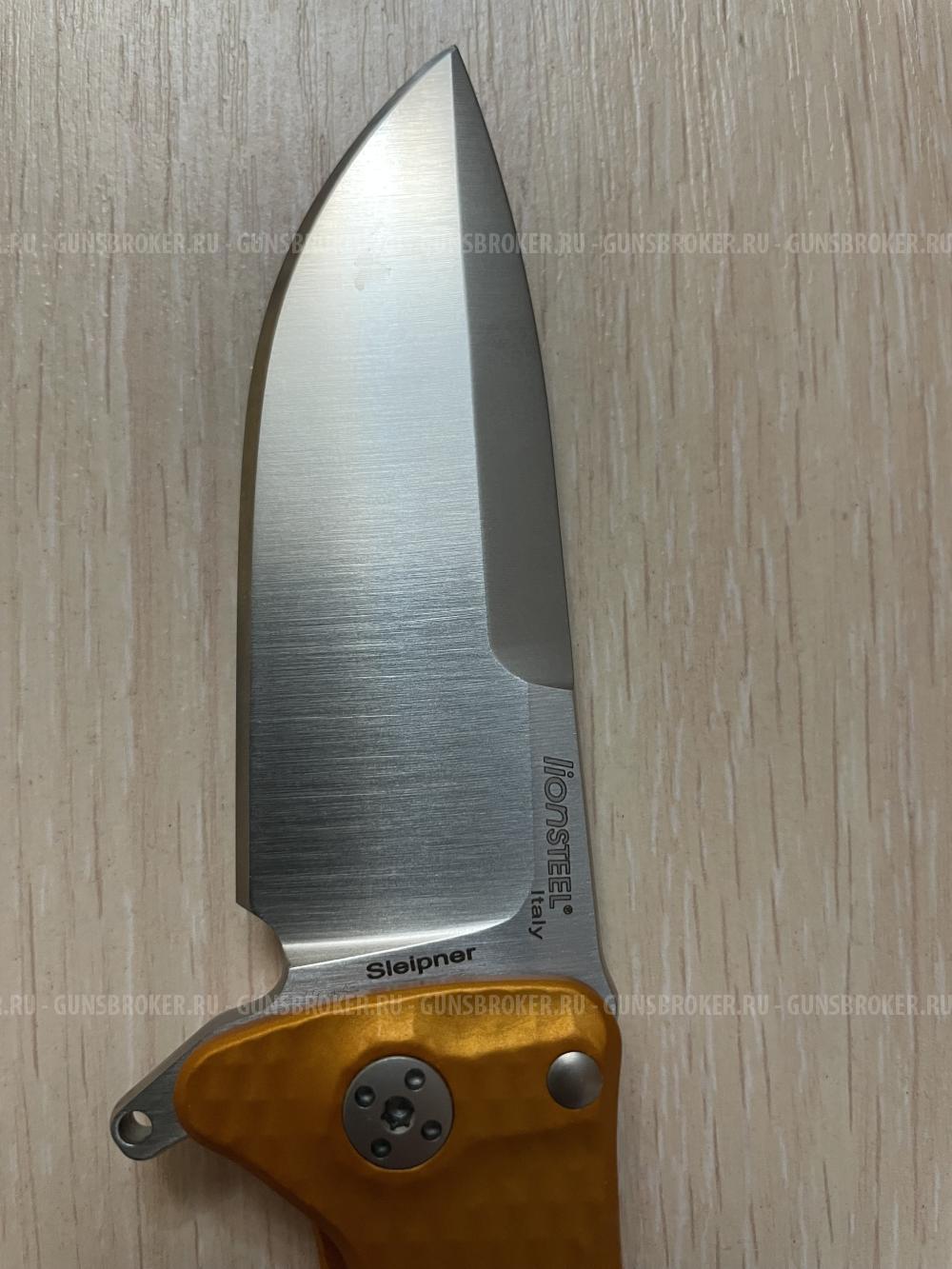 Нож складной LIONSTEELSR22, 8cm, L/SR22A OS