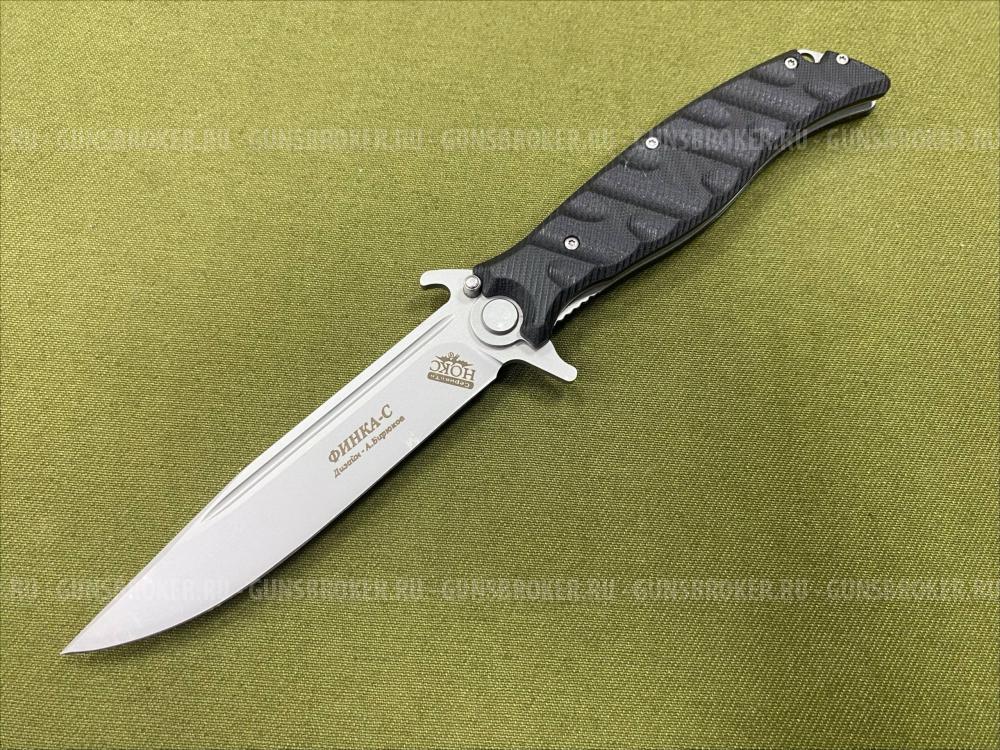 Нож складной НОКС Финка-С Черная