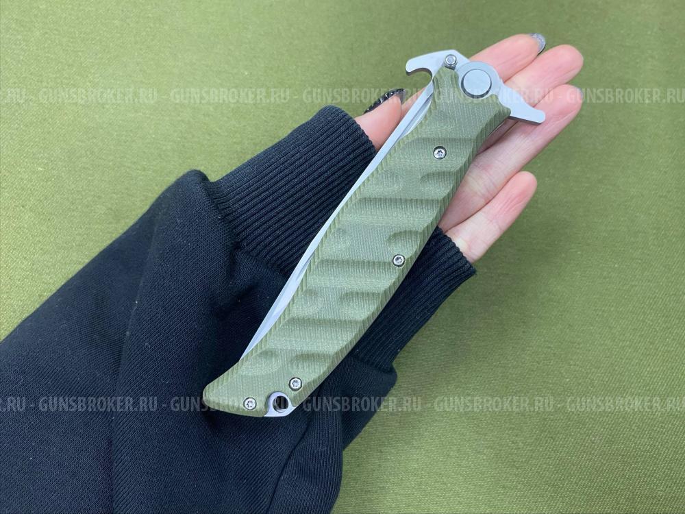 Нож складной НОКС Финка-С Зеленый