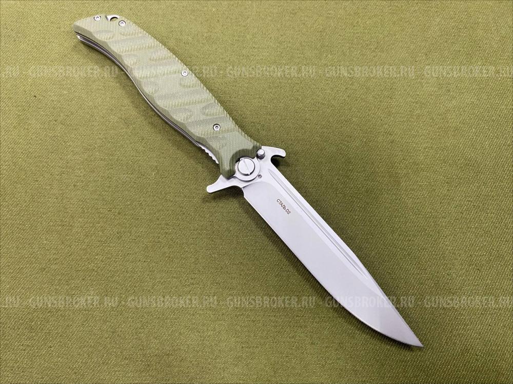 Нож складной НОКС Финка-С Зеленый