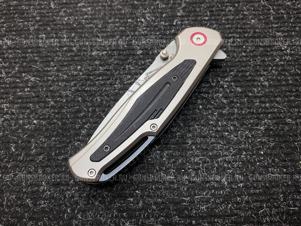 Нож складной с пауком