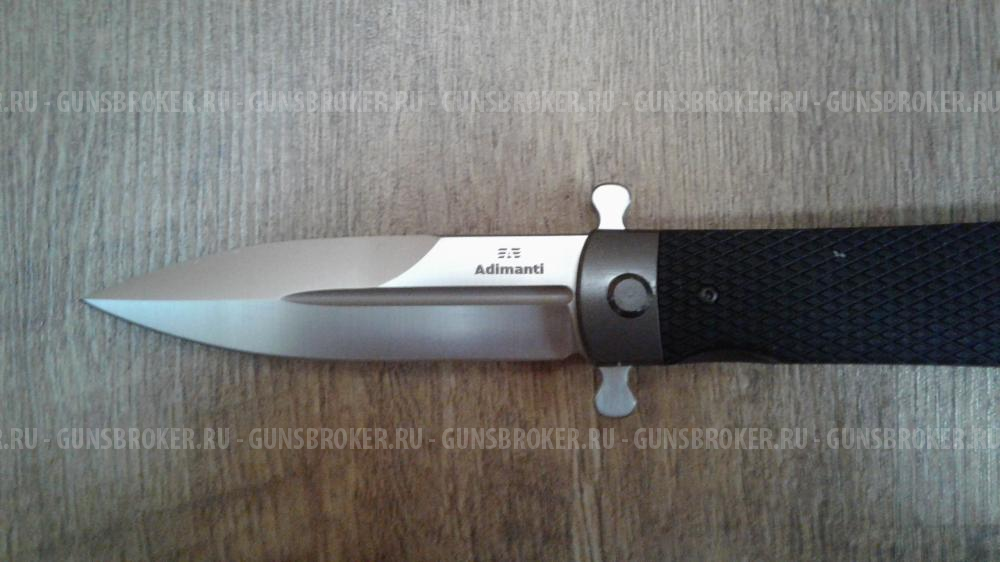 Складной нож-флиппер Adimanti Samson черный