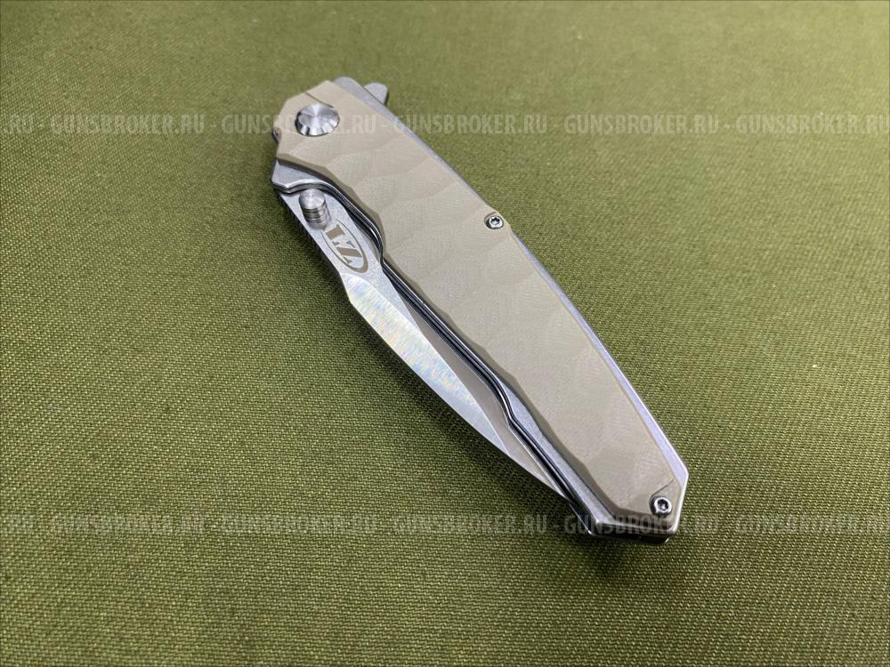 Нож складной ZT Бежевый