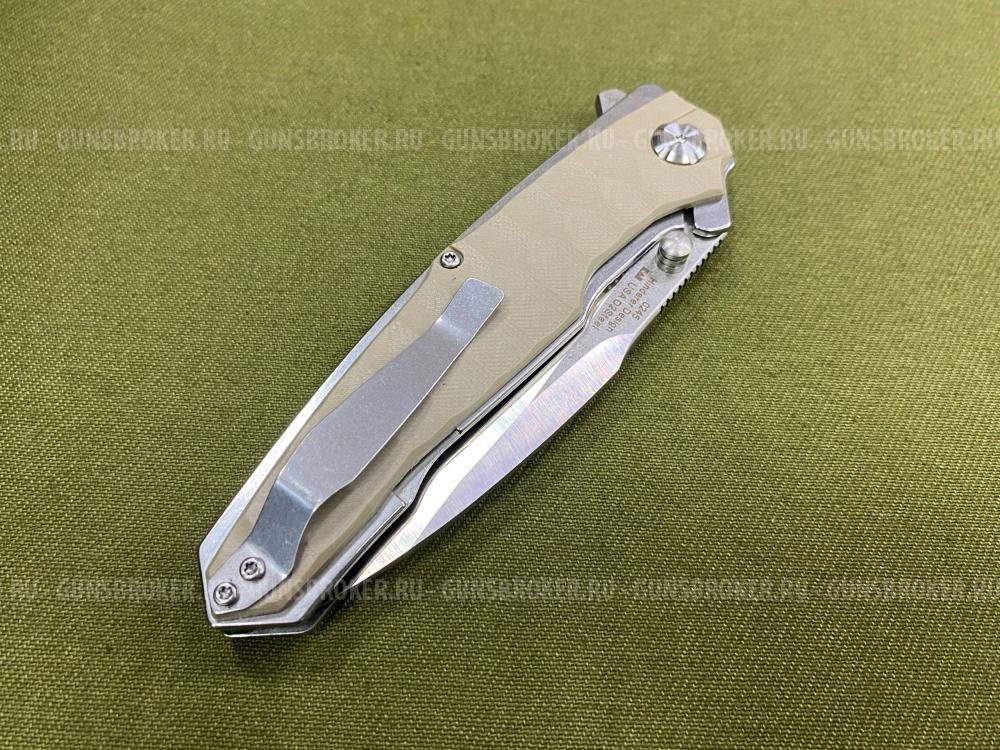Нож складной ZT Бежевый