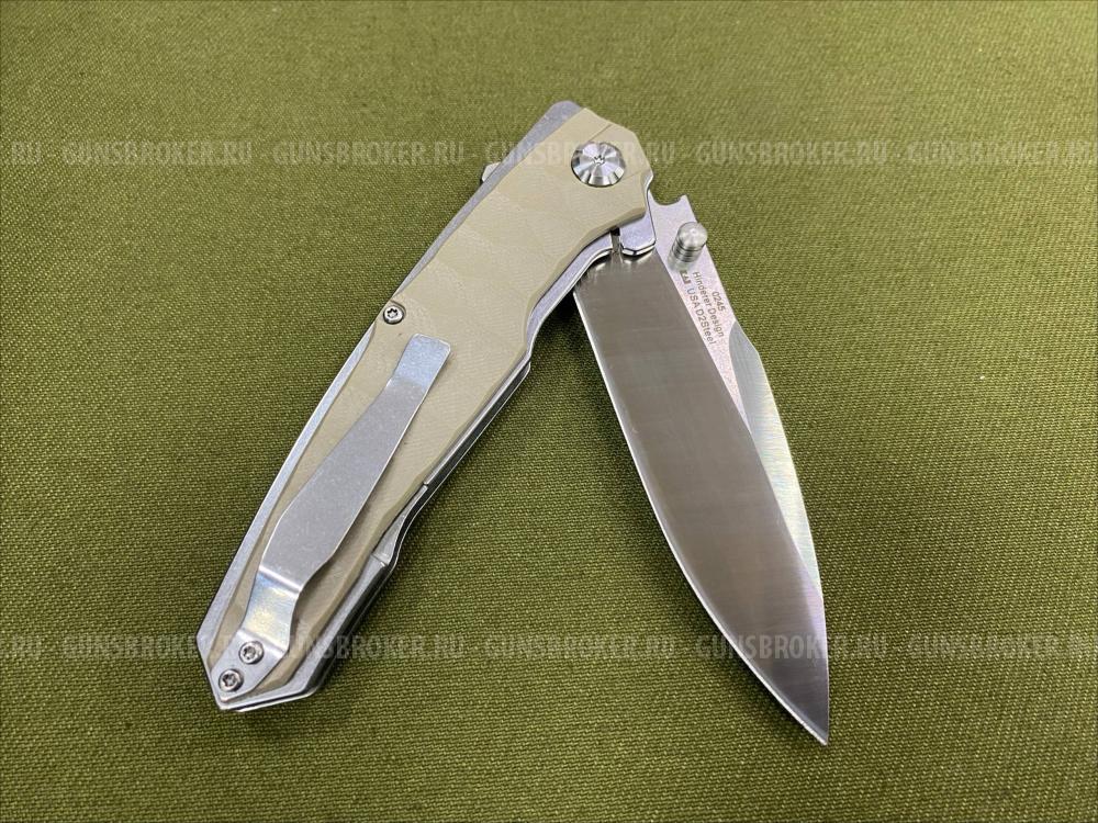 Нож складной ZT Бежевый