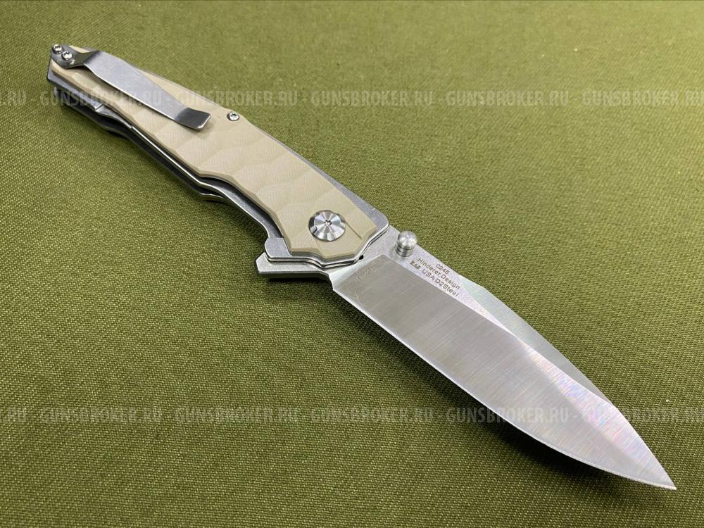 Нож складной ZT Бежевый