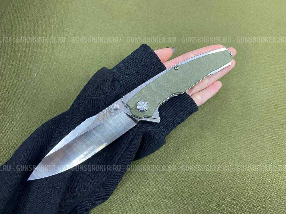 Нож складной ZT Зеленый