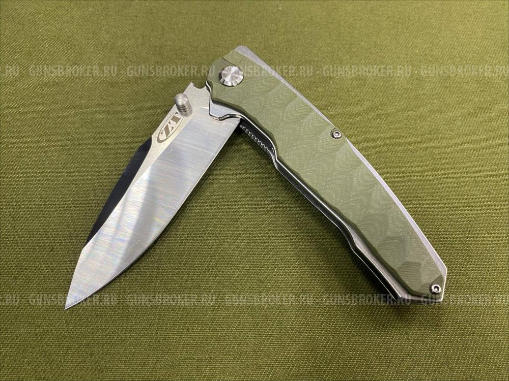 Нож складной ZT Зеленый