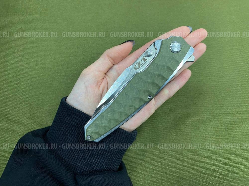 Нож складной ZT Зеленый