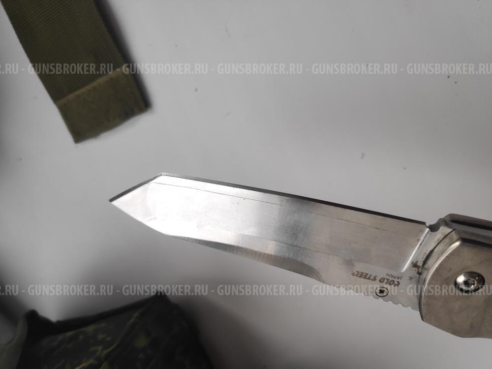  Нож тактический коллекционный Cold steel Hatamoto, G-10, San Mai III Steel