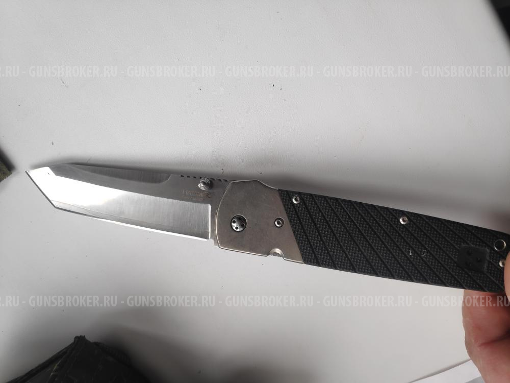  Нож тактический коллекционный Cold steel Hatamoto, G-10, San Mai III Steel