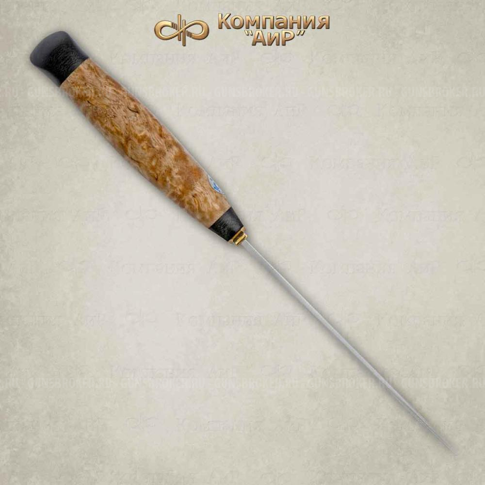 Нож туристический "Финка-2 Вача"(АИР) карельская береза, 95х18
