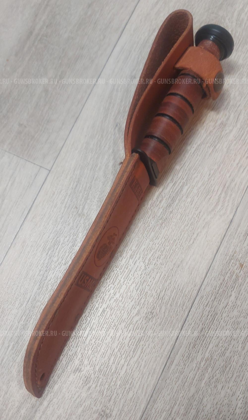 Нож выживания (боевой нож) KA - BAR 1217 USMC / OLEAN, NY. USA. Оригинал!