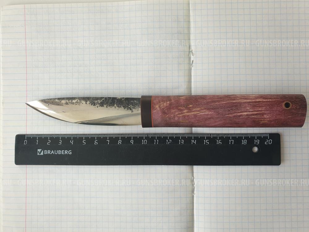 Нож якутский охотничий 