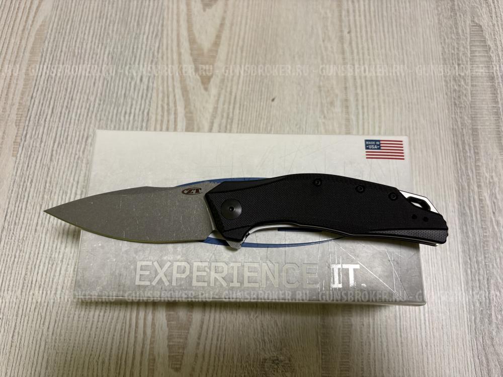 Нож Zero Tolerance 0357 Stonewash, сталь CPM-20CV