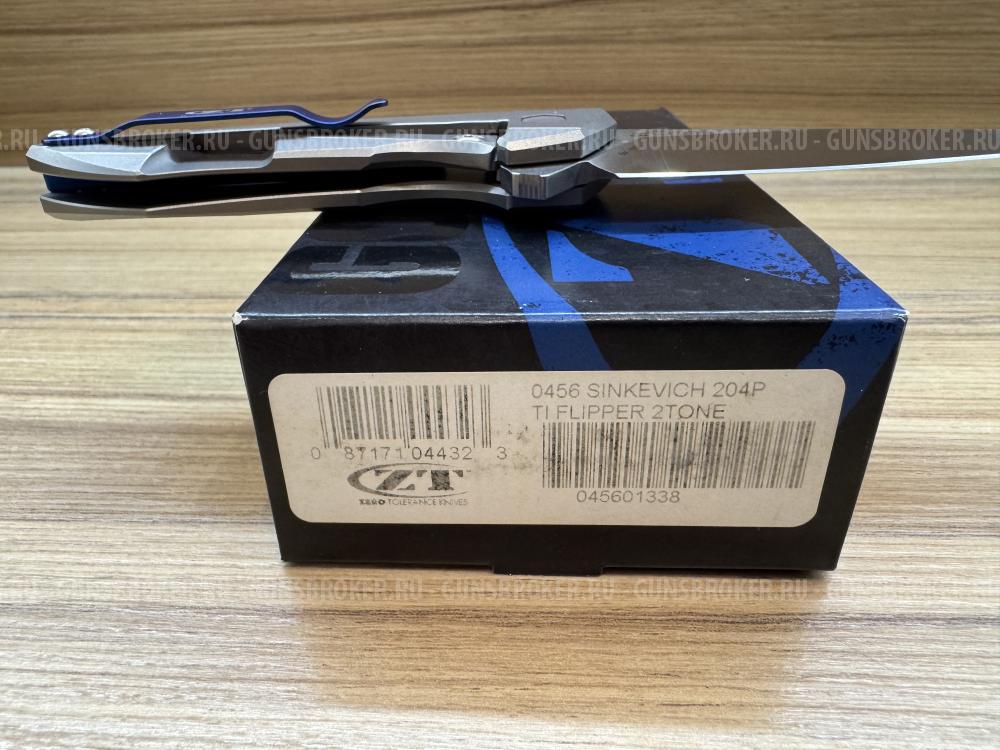 НОЖ ZERO TOLERANCE 0456 (ZT0456) CTS 204P SINKEVICH