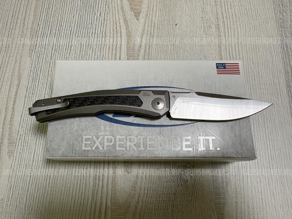 Нож Zero Tolerance 0556, клинок CPM-MagnaCut, рукоять титан/карбон