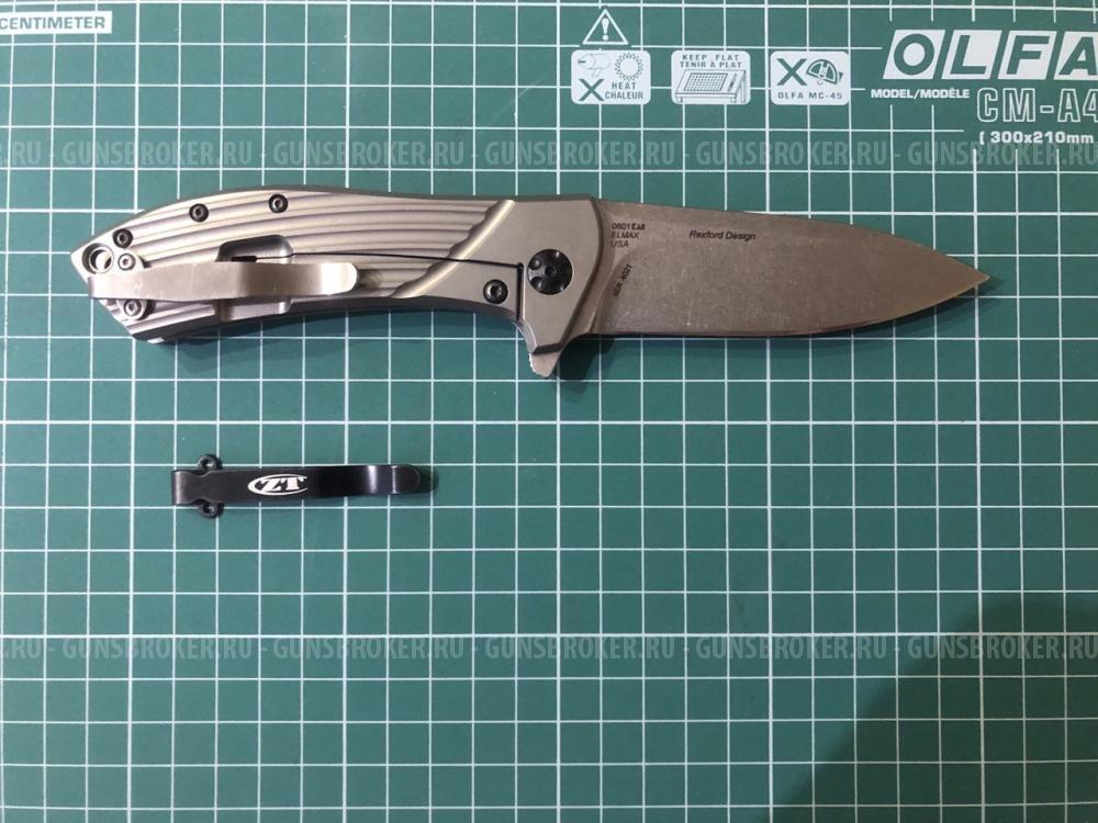 Нож zero tolerance 0801 Titanium Rexford design