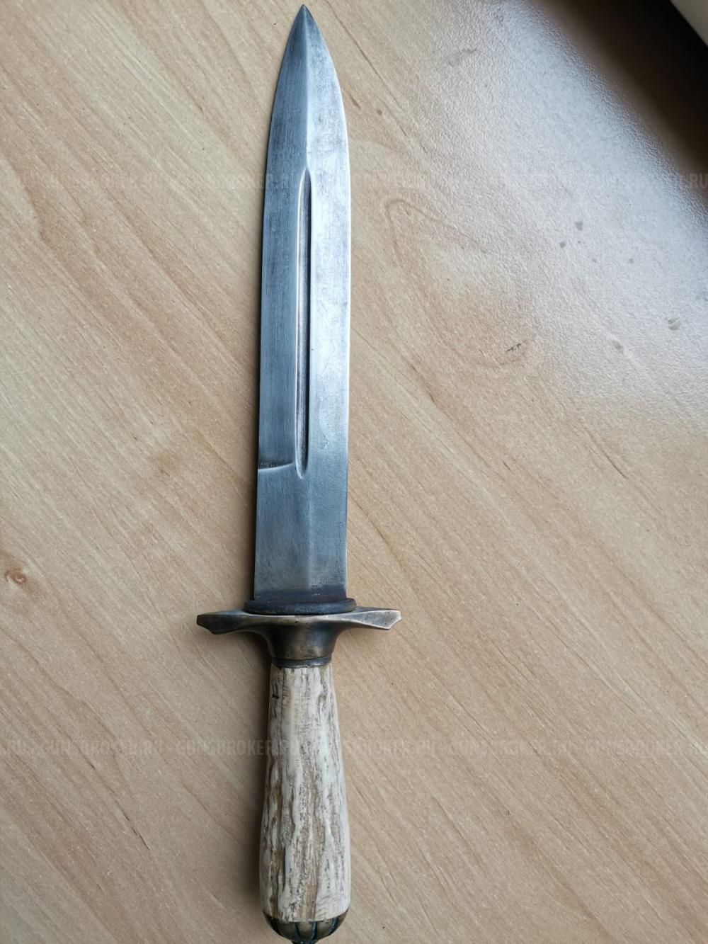 Нож знаменитого тульского мастера Егора Самсонова - 19 век